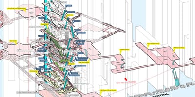 La estación Central de Hong Kong mapa