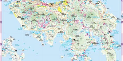 Hong Kong en el mapa